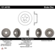 Purchase Top-Quality Rotor de frein à disque arrière par CENTRIC PARTS - 121.44159 pa7