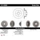 Purchase Top-Quality CENTRIC PARTS - 121.45000 - Rear Disc Brake Rotor pa1