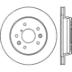Purchase Top-Quality Rotor de frein à disque arrière par CENTRIC PARTS - 121.45024 pa2