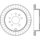 Purchase Top-Quality Rotor de frein à disque arrière de CENTRIC PARTS - 121.45046 pa6