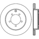 Purchase Top-Quality Rear Disc Brake Rotor by CENTRIC PARTS - 121.46034 pa1