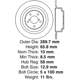 Purchase Top-Quality Rear Disc Brake Rotor by CENTRIC PARTS - 121.47017 pa10