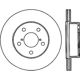 Purchase Top-Quality Rotor de frein à disque arrière par CENTRIC PARTS - 121.47023 pa4