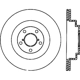 Purchase Top-Quality Rotor de frein à disque arrière par CENTRIC PARTS - 121.47025 pa2