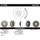 Purchase Top-Quality Rotor de frein à disque arrière par CENTRIC PARTS - 121.47025 pa6