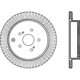 Purchase Top-Quality Rear Disc Brake Rotor by CENTRIC PARTS - 121.48014 pa5