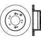 Purchase Top-Quality Rotor de frein à disque arrière par CENTRIC PARTS - 121.50009 pa5