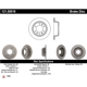 Purchase Top-Quality Rotor de frein à disque arrière par CENTRIC PARTS - 121.50018 pa2