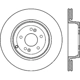 Purchase Top-Quality Rotor de frein à disque arrière par CENTRIC PARTS - 121.51035 pa2