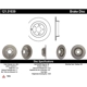 Purchase Top-Quality CENTRIC PARTS - 121.51039 - Rear Disc Brake Rotor pa7