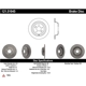 Purchase Top-Quality Rotor de frein à disque arrière par CENTRIC PARTS - 121.51045 pa1