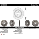Purchase Top-Quality Rotor de frein à disque arrière par CENTRIC PARTS - 121.58009 pa1