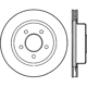 Purchase Top-Quality Rotor de frein à disque arrière par CENTRIC PARTS - 121.61021 pa5