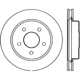 Purchase Top-Quality Rotor de frein à disque arrière par CENTRIC PARTS - 121.61036 pa14