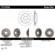 Purchase Top-Quality Rotor de frein à disque arrière par CENTRIC PARTS - 121.61036 pa4