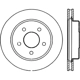 Purchase Top-Quality Rotor de frein à disque arrière par CENTRIC PARTS - 121.61036 pa5