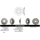 Purchase Top-Quality Rotor de frein à disque arrière par CENTRIC PARTS - 121.61039 pa10