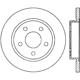 Purchase Top-Quality Rotor de frein à disque arrière par CENTRIC PARTS - 121.61039 pa11