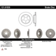 Purchase Top-Quality Rotor de frein à disque arrière par CENTRIC PARTS - 121.61039 pa5