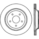 Purchase Top-Quality Rear Disc Brake Rotor by CENTRIC PARTS - 121.61079 pa6