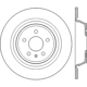 Purchase Top-Quality Rotor de frein à disque arrière par CENTRIC PARTS - 121.61107 pa3