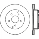 Purchase Top-Quality Rotor de frein à disque arrière par CENTRIC PARTS - 121.62021 pa5