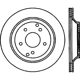 Purchase Top-Quality Rotor de frein à disque arrière par CENTRIC PARTS - 121.62041 pa2