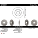 Purchase Top-Quality Rotor de frein à disque arrière par CENTRIC PARTS - 121.62051 pa2