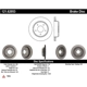 Purchase Top-Quality Rotor de frein à disque arrière par CENTRIC PARTS - 121.62053 pa2