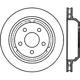 Purchase Top-Quality Rear Disc Brake Rotor by CENTRIC PARTS - 121.62065 pa4