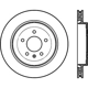 Purchase Top-Quality Rotor de frein à disque arrière par CENTRIC PARTS - 121.62088 pa1