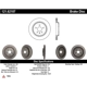 Purchase Top-Quality Rotor de frein à disque arrière par CENTRIC PARTS - 121.62107 pa1