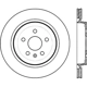 Purchase Top-Quality Rotor de frein à disque arrière par CENTRIC PARTS - 121.62107 pa6