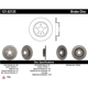Purchase Top-Quality Rotor de frein à disque arrière par CENTRIC PARTS - 121.62125 pa1