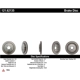 Purchase Top-Quality Rotor de frein à disque arrière par CENTRIC PARTS - 121.62135 pa4