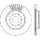 Purchase Top-Quality Rotor de frein à disque arrière par CENTRIC PARTS - 121.62169 pa17