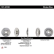 Purchase Top-Quality Rotor de frein à disque arrière par CENTRIC PARTS - 121.62169 pa2