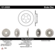 Purchase Top-Quality Rotor de frein à disque arrière par CENTRIC PARTS - 121.63028 pa1