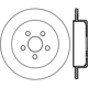 Purchase Top-Quality Rotor de frein à disque arrière par CENTRIC PARTS - 121.63054 pa4