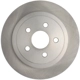 Purchase Top-Quality Rotor de frein à disque arrière par CENTRIC PARTS - 121.63054 pa5