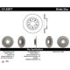 Purchase Top-Quality Rotor de frein à disque arrière par CENTRIC PARTS - 121.63077 pa6