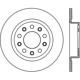 Purchase Top-Quality Rotor de frein à disque arrière par CENTRIC PARTS - 121.63077 pa7