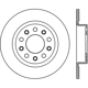 Purchase Top-Quality Rotor de frein à disque arrière by CENTRIC PARTS - 121.63077 pa7