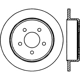 Purchase Top-Quality CENTRIC PARTS - 121.65052 - Rear Disc Brake Rotor pa4