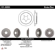 Purchase Top-Quality Rotor de frein à disque arrière par CENTRIC PARTS - 121.65059 pa2