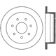 Purchase Top-Quality Rotor de frein à disque arrière par CENTRIC PARTS - 121.65061 pa8