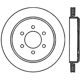 Purchase Top-Quality Rotor de frein à disque arrière par CENTRIC PARTS - 121.65095 pa4
