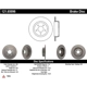 Purchase Top-Quality Rotor de frein à disque arrière par CENTRIC PARTS - 121.65096 pa5