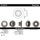 Purchase Top-Quality Rotor de frein à disque arrière par CENTRIC PARTS - 121.65113 pa6