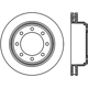 Purchase Top-Quality Rotor de frein à disque arrière par CENTRIC PARTS - 121.65123 pa2